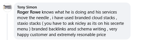 Cloud Stack Testimonial Tony